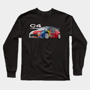 Sébastien Loeb C4 WRC CAR Long Sleeve T-Shirt